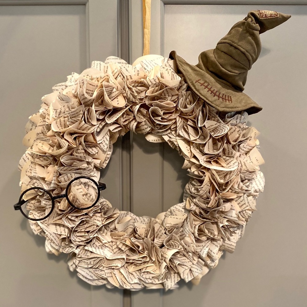 Handmade Harry Potter wreaths!